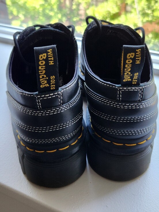 Dr. Martens Black Leather Audrick Size 10 Mens main image 9